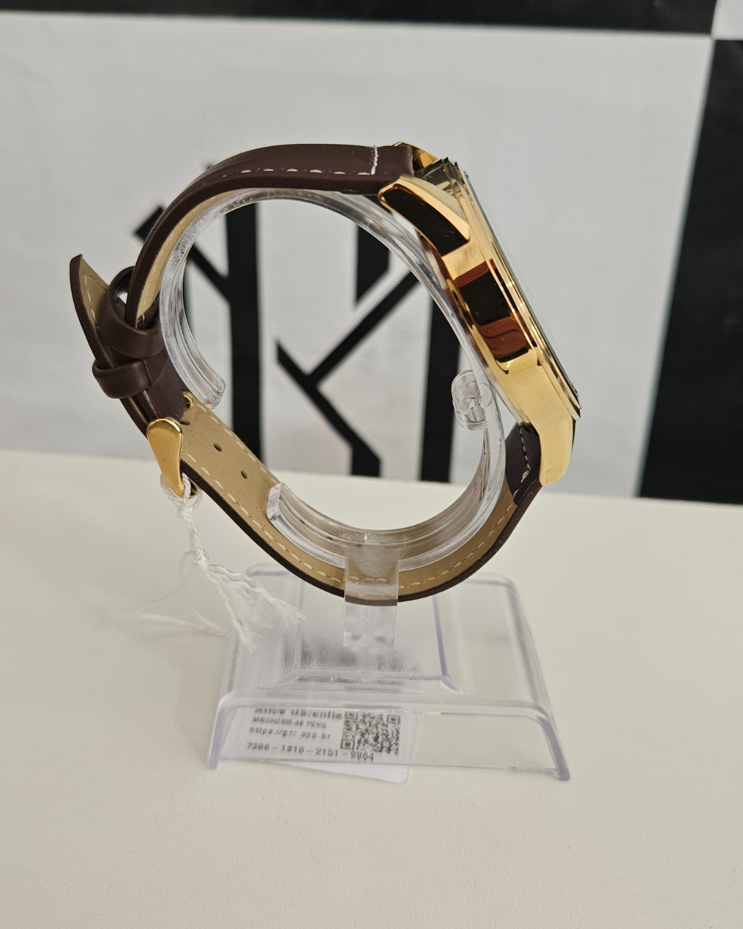 Relógio Lince Masculino Dourado