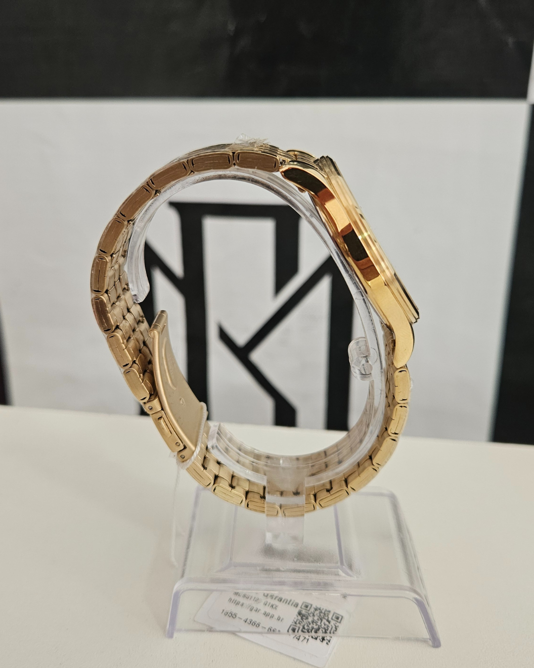 Relógio Orient Masculino Eternal Dourado Preto