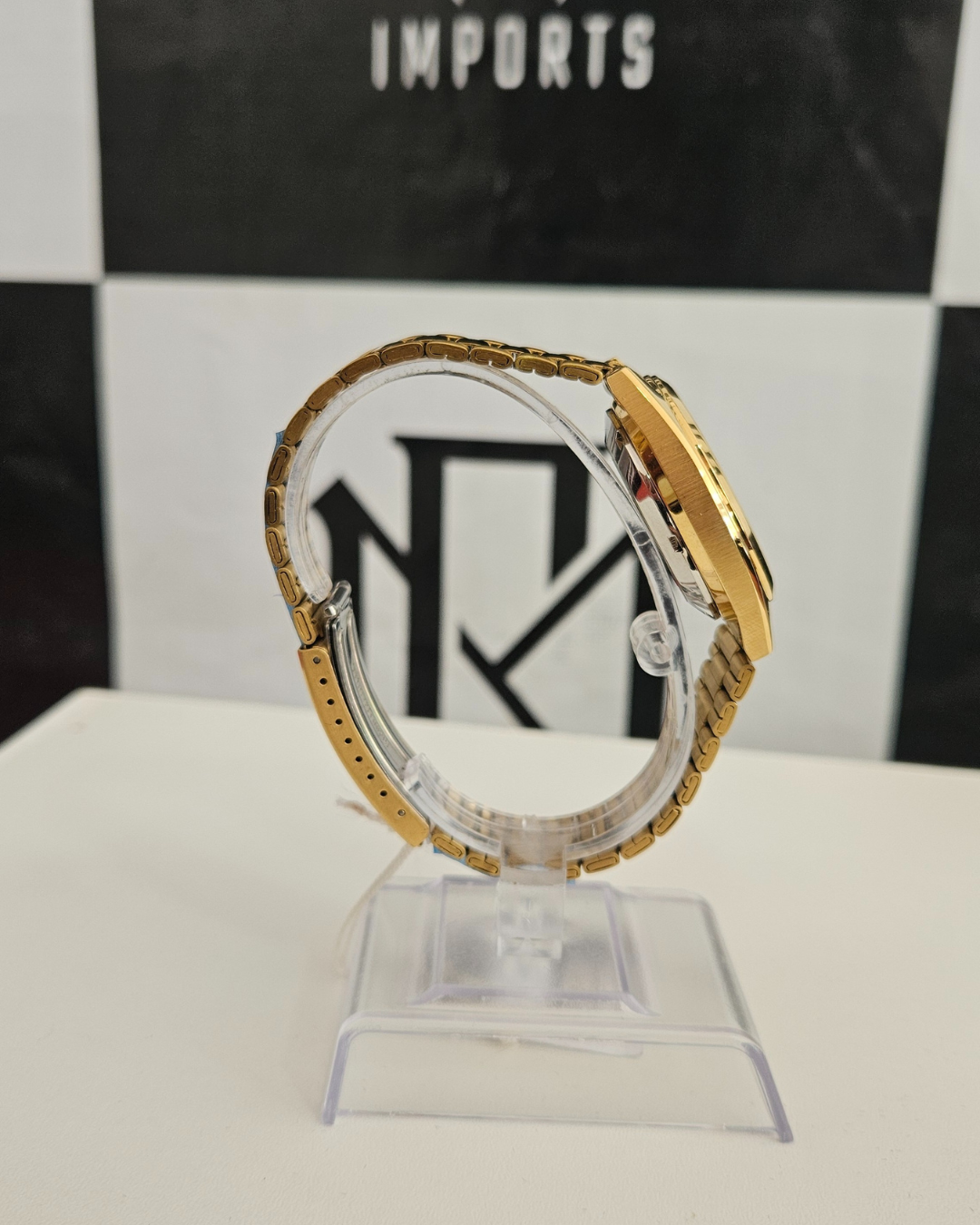 Relógio Orient Masculino Ref: 469wc2nh C1kx Automático Dourado