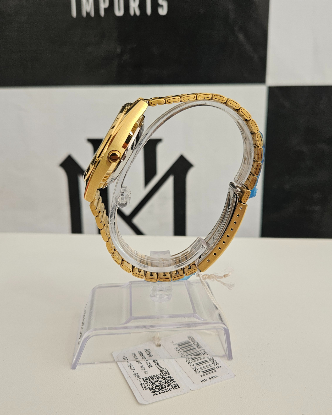 Relógio Orient Masculino Ref: 469wc2nh C1kx Automático Dourado