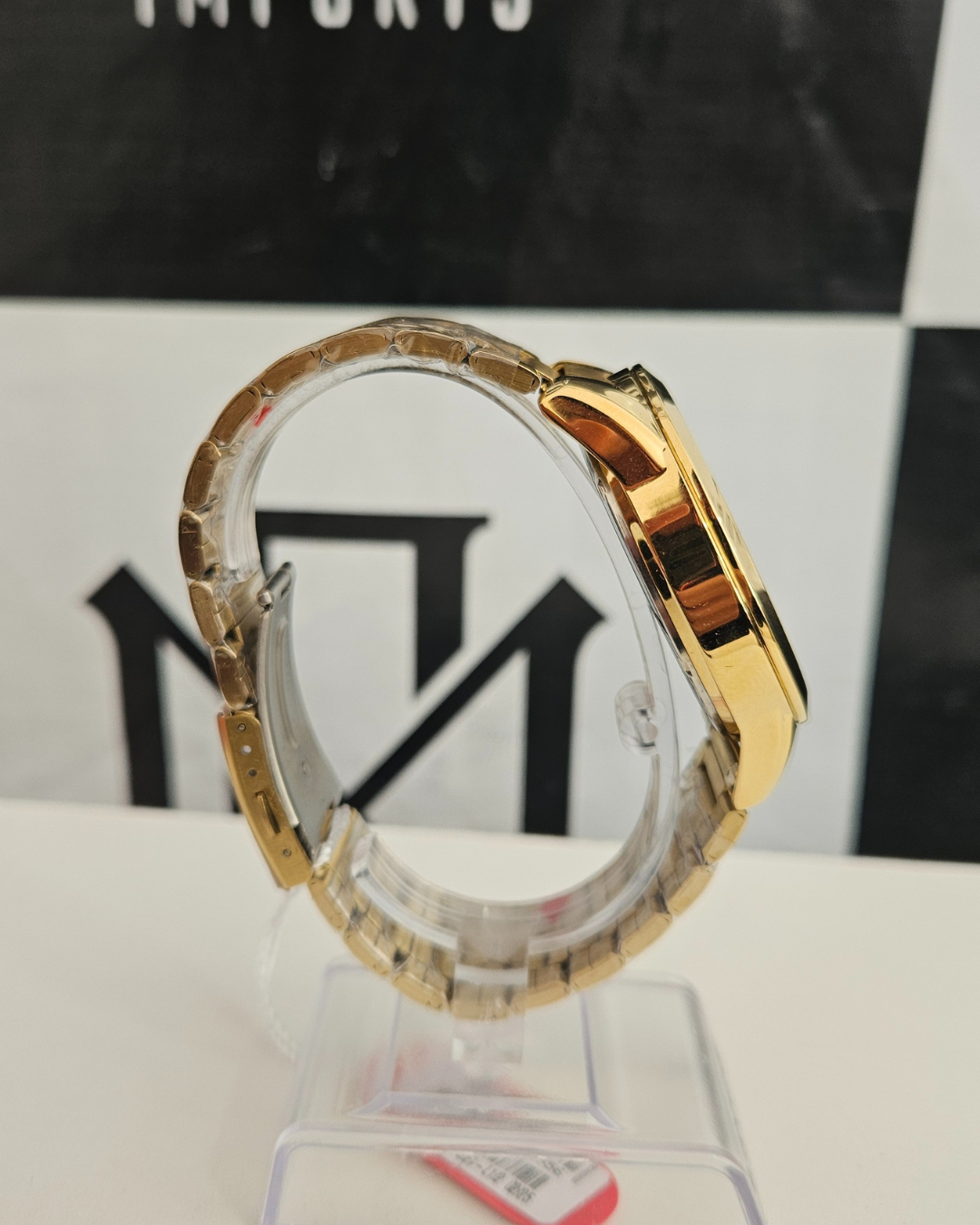 Relógio Masculino Mondaine Dourado 32605GPMVDE1