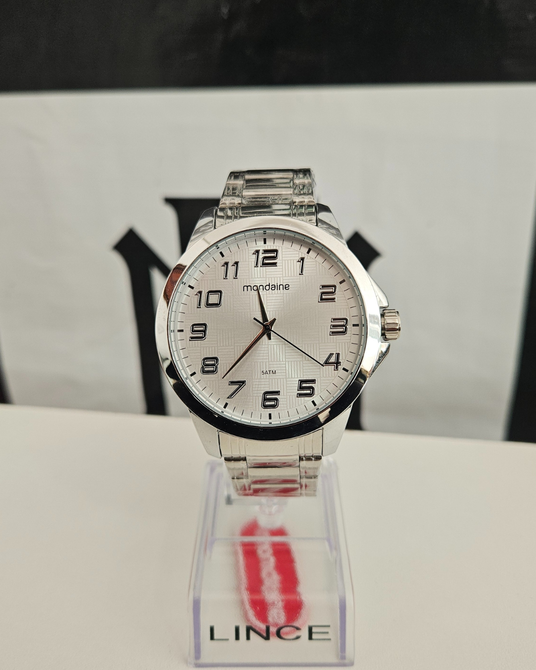 Relógio Mondaine Masculino Social Prata 99681G0MVNE1