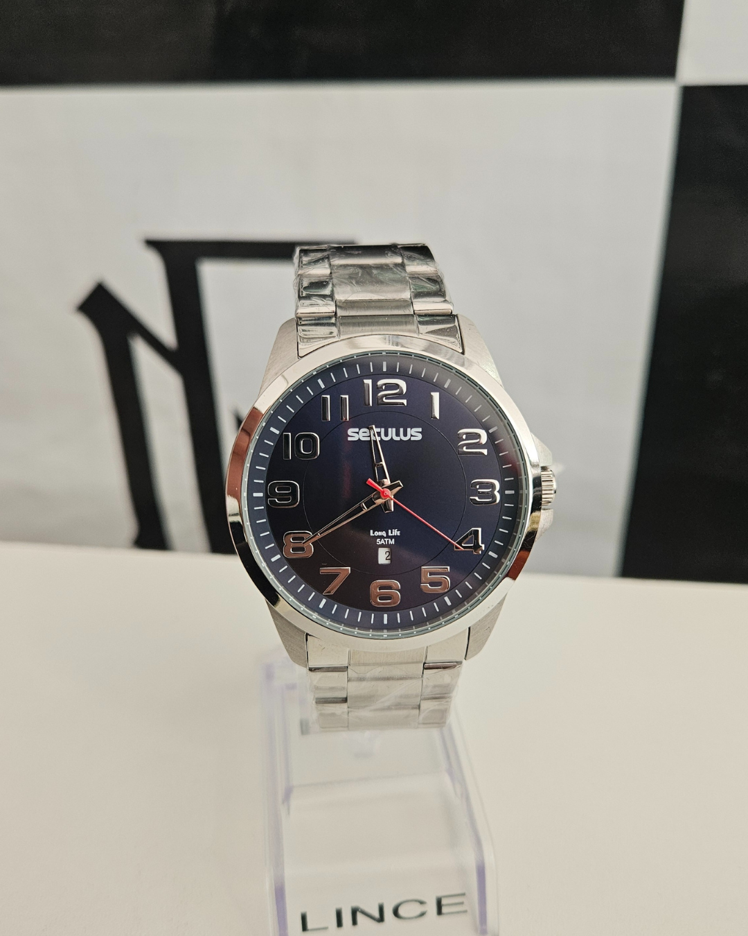 Relógio Seculus Masculino Long Life 44216G0SVNA1