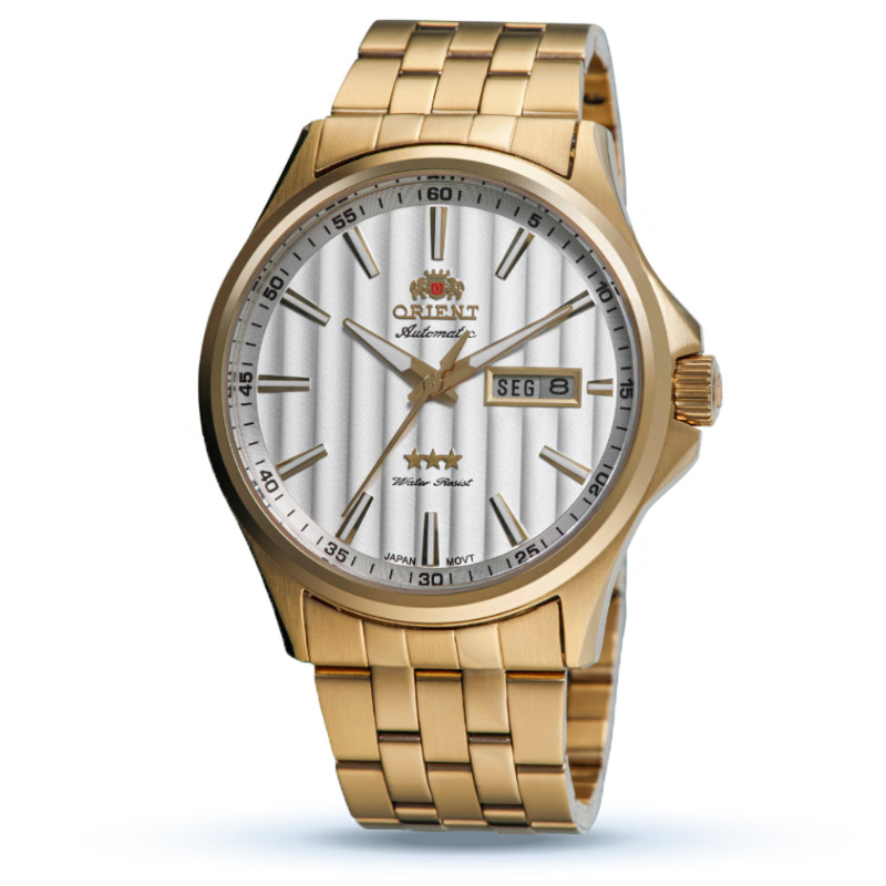 Relógio Masculino Orient Automático Dourado