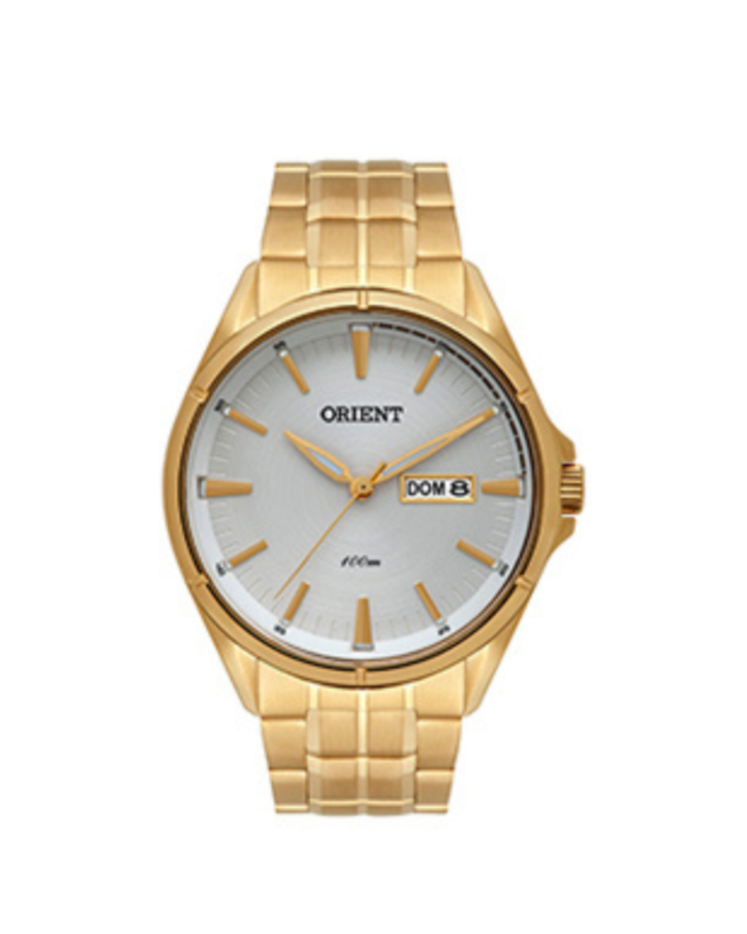 Relógio Orient Masculino Quartz Dourado 44mm