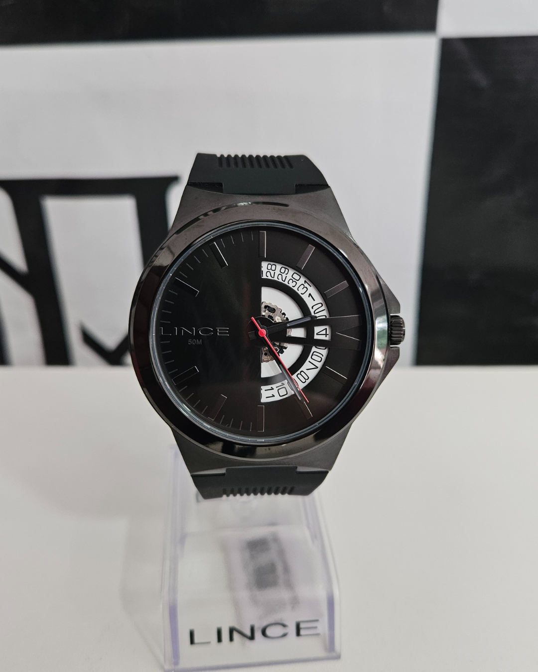 Relógio Lince Masculino Preto MRP4817L50P1PX