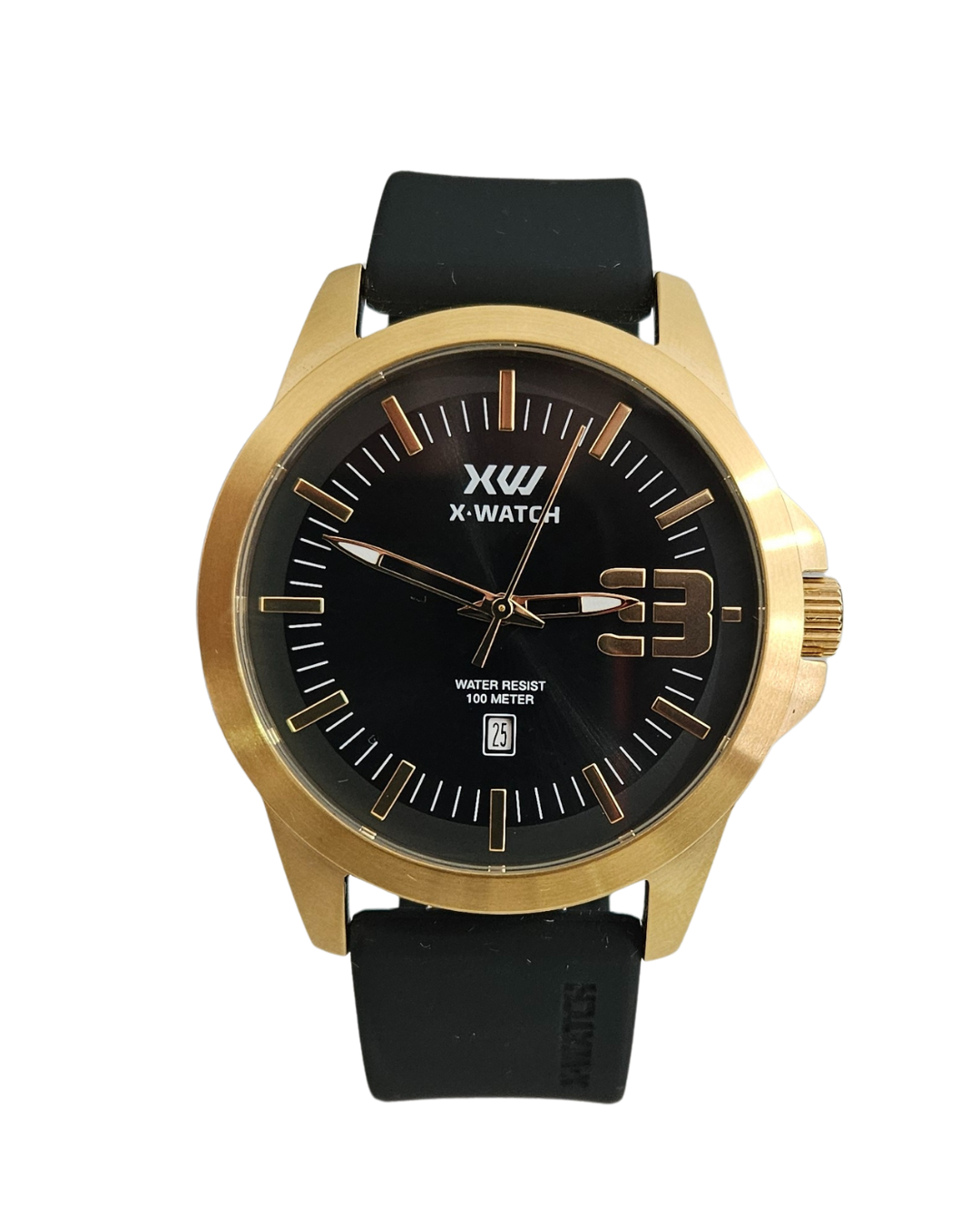 Relogio X-Watch Masculino Dourado